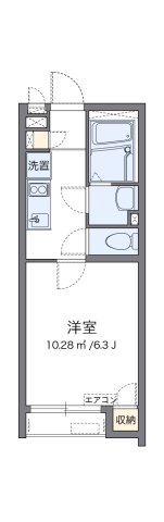神戸市長田区菅原通の賃貸物件間取画像