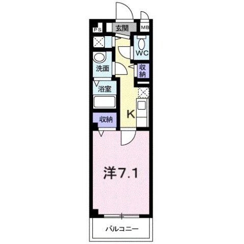ARK PLACE 103|神戸市北区有野中町(神戸電鉄三田線岡場駅)のマンション間取 ARK PLACE 103|神戸市北区有野中町(神戸電鉄三田線岡場駅)のマンション間取