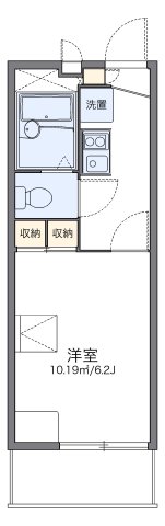 レオパレスドレ フルール 204|神戸市西区水谷(JR山陽本線明石駅)のマンション間取 レオパレスドレ フルール 204|神戸市西区水谷(JR山陽本線明石駅)のマンション間取