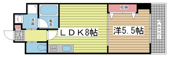 ウィングコート小松 903|神戸市兵庫区小松通(神戸市営地下鉄海岸線和田岬駅)のマンション間取 ウィングコート小松 903|神戸市兵庫区小松通(神戸市営地下鉄海岸線和田岬駅)のマンション間取