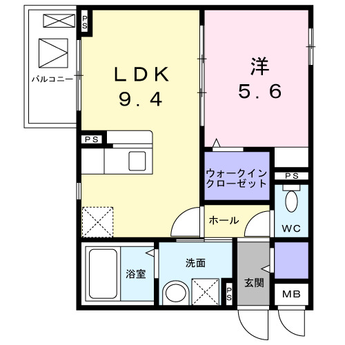 ソフィアコート加古川 301|加古川市平岡町新在家(JR山陽本線東加古川駅)のアパート間取 ソフィアコート加古川 301|加古川市平岡町新在家(JR山陽本線東加古川駅)のアパート間取
