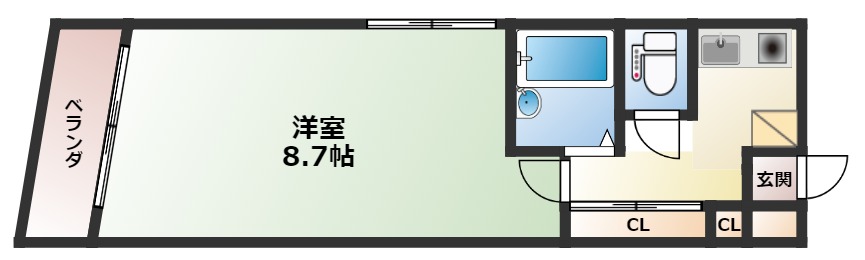 神戸市兵庫区神田町の賃貸物件外観写真