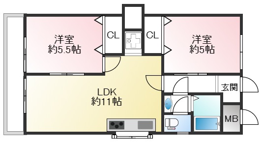神戸市垂水区星陵台の賃貸物件外観写真