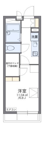 レオパレストライズ 101|神戸市灘区岸地通(JR東海道本線(近畿)摩耶駅)のマンション間取 レオパレストライズ 101|神戸市灘区岸地通(JR東海道本線(近畿)摩耶駅)のマンション間取