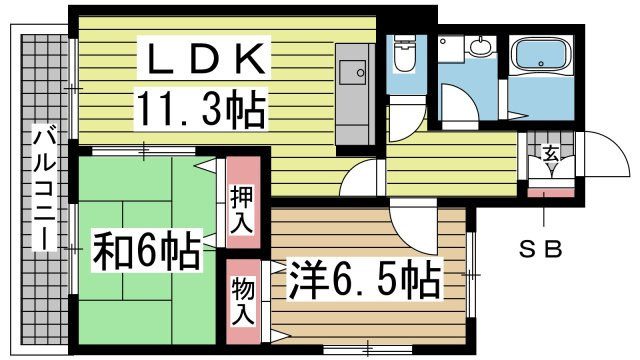 パレシェール霞ヶ丘 202|神戸市垂水区霞ケ丘(JR山陽本線垂水駅)のアパート間取 パレシェール霞ヶ丘 202|神戸市垂水区霞ケ丘(JR山陽本線垂水駅)のアパート間取