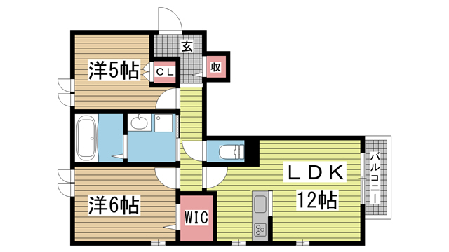 グラウンド.S 105|神戸市東灘区住吉南町(JR東海道本線(近畿)住吉駅)のマンション間取 グラウンド.S 105|神戸市東灘区住吉南町(JR東海道本線(近畿)住吉駅)のマンション間取