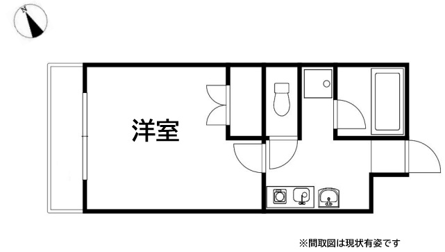 吉川マンション 402|神戸市兵庫区下沢通(神戸電鉄有馬線湊川駅)のマンション間取 吉川マンション 402|神戸市兵庫区下沢通(神戸電鉄有馬線湊川駅)のマンション間取
