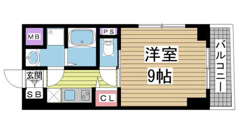 レジデンス三宮東グルーブ 603|神戸市中央区南本町通(JR東海道本線(近畿)三ノ宮駅)のマンション間取 レジデンス三宮東グルーブ 603|神戸市中央区南本町通(JR東海道本線(近畿)三ノ宮駅)のマンション間取