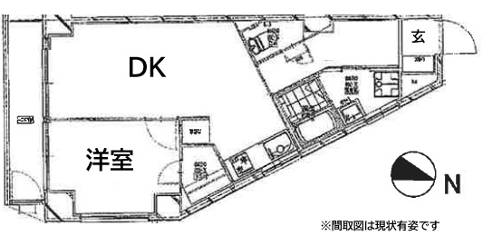 シャトー・ド・フェニックス 402|神戸市中央区二宮町(JR東海道本線(近畿)三ノ宮駅)のマンション間取 シャトー・ド・フェニックス 402|神戸市中央区二宮町(JR東海道本線(近畿)三ノ宮駅)のマンション間取