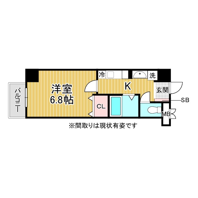 神戸市須磨区養老町の賃貸物件間取画像