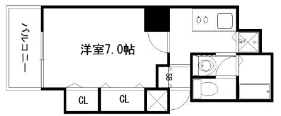 神戸市東灘区御影塚町の賃貸物件間取画像