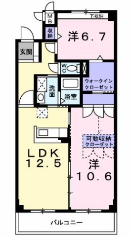 コミュノーテ 半右衛門 204|神戸市西区玉津町出合(JR山陽本線明石駅)のマンション間取 コミュノーテ 半右衛門 204|神戸市西区玉津町出合(JR山陽本線明石駅)のマンション間取