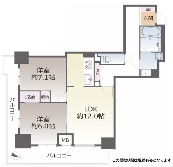 ピフレ新長田 503|神戸市長田区若松町(JR山陽本線新長田駅)のマンション間取 ピフレ新長田 503|神戸市長田区若松町(JR山陽本線新長田駅)のマンション間取