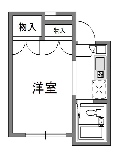 神戸市須磨区大手町の賃貸物件間取画像