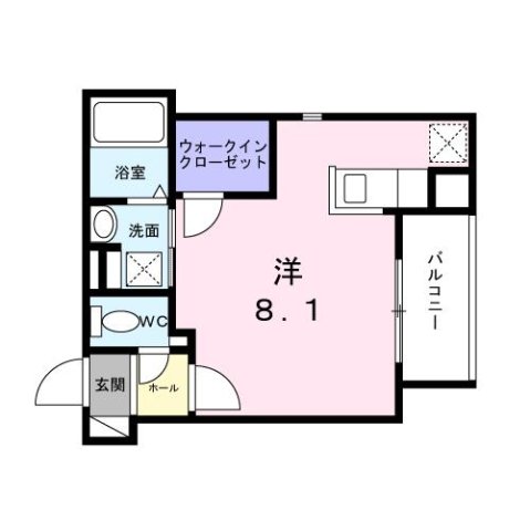 ヒカルサ明石南王子 304|明石市南王子町(山陽電鉄線西新町駅)のアパート間取 ヒカルサ明石南王子 304|明石市南王子町(山陽電鉄線西新町駅)のアパート間取