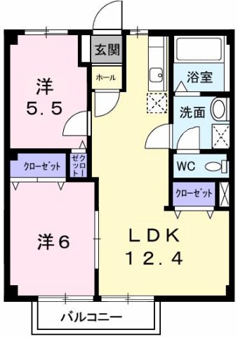 サンハイツ(片山) 203|神戸市西区南別府(神戸市営地下鉄線伊川谷駅)のアパート間取 サンハイツ(片山) 203|神戸市西区南別府(神戸市営地下鉄線伊川谷駅)のアパート間取