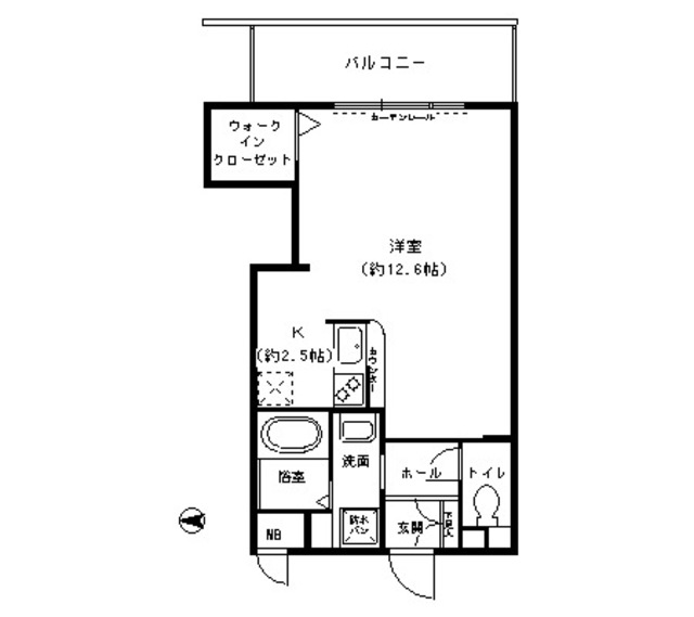 Livre Colline 306|尼崎市塚口本町(阪急神戸線塚口駅)のマンション間取 Livre Colline 306|尼崎市塚口本町(阪急神戸線塚口駅)のマンション間取