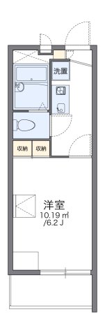 レオパレスフローラル 204|神戸市東灘区魚崎南町(阪神本線魚崎駅)のマンション間取 レオパレスフローラル 204|神戸市東灘区魚崎南町(阪神本線魚崎駅)のマンション間取