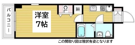 マロワール神戸 1505|神戸市長田区北町(神戸高速線高速長田駅)のマンション間取 マロワール神戸 1505|神戸市長田区北町(神戸高速線高速長田駅)のマンション間取