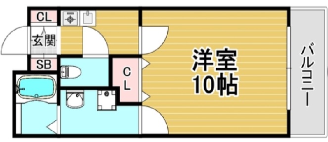 パレス東洋神戸3号館 605|神戸市灘区船寺通(JR東海道本線(近畿)摩耶駅)のマンション間取 パレス東洋神戸3号館 605|神戸市灘区船寺通(JR東海道本線(近畿)摩耶駅)のマンション間取