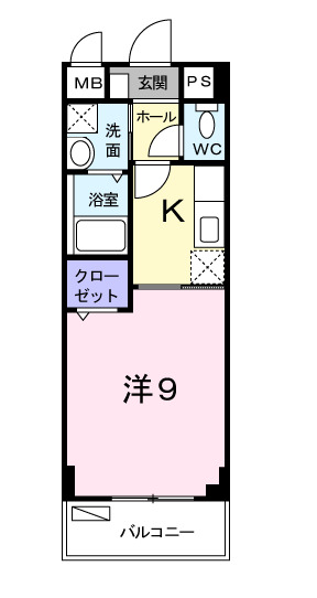 サンセール 303|神戸市西区宮下(神戸市営地下鉄線西神中央駅)のマンション間取 サンセール 303|神戸市西区宮下(神戸市営地下鉄線西神中央駅)のマンション間取