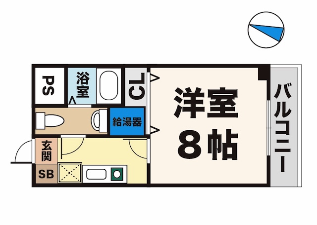神戸市西区大津和の賃貸物件間取画像
