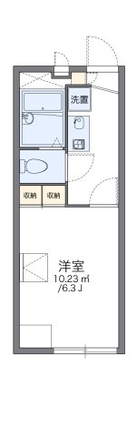 レオパレスル・コントワールⅢ 102|神戸市東灘区御影本町(阪神本線御影駅)のマンション間取 レオパレスル・コントワールⅢ 102|神戸市東灘区御影本町(阪神本線御影駅)のマンション間取