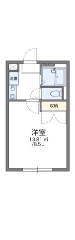 レオパレスえびす 102|西宮市山口町下山口(神戸電鉄三田線田尾寺駅)のマンション間取 レオパレスえびす 102|西宮市山口町下山口(神戸電鉄三田線田尾寺駅)のマンション間取