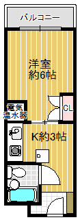 ハイツsea&see 402|神戸市須磨区南町(JR山陽本線須磨海浜公園駅)のマンション間取 ハイツsea&see 402|神戸市須磨区南町(JR山陽本線須磨海浜公園駅)のマンション間取