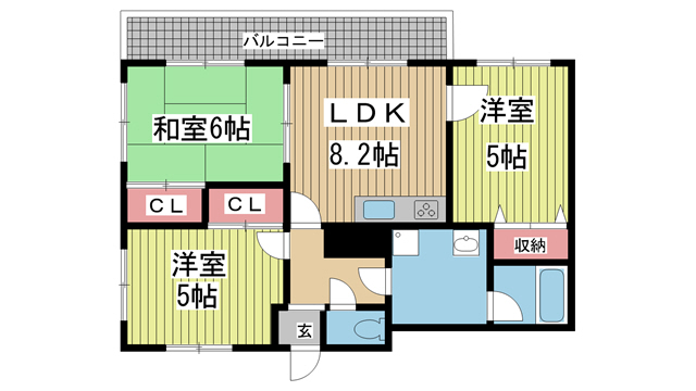 シティコート兵庫 601|神戸市兵庫区三川口町(JR山陽本線兵庫駅)のマンション間取 シティコート兵庫 601|神戸市兵庫区三川口町(JR山陽本線兵庫駅)のマンション間取