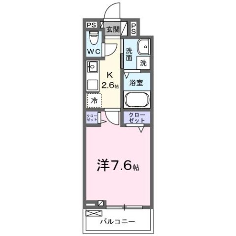 ベルメール大蔵海岸 202|明石市大蔵八幡町(山陽電鉄線大蔵谷駅)のアパート間取 ベルメール大蔵海岸 202|明石市大蔵八幡町(山陽電鉄線大蔵谷駅)のアパート間取