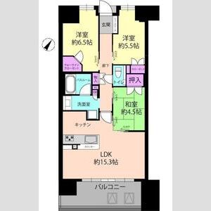 神戸市中央区磯辺通の賃貸物件間取画像