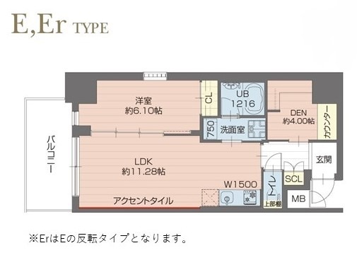 神戸市長田区五番町の賃貸物件間取画像