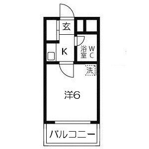 フルール岡本 407|神戸市東灘区岡本(JR東海道本線(近畿)摂津本山駅)のマンション間取 フルール岡本 407|神戸市東灘区岡本(JR東海道本線(近畿)摂津本山駅)のマンション間取