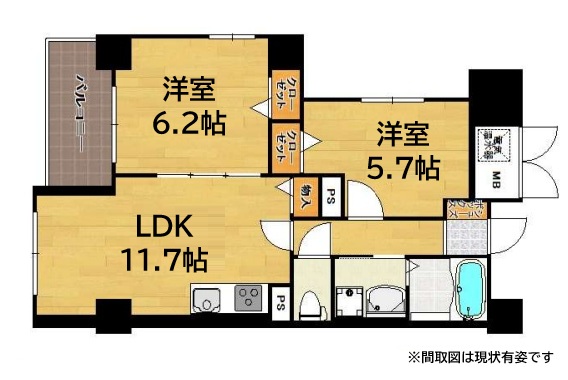 アルファレガロ上沢 407|神戸市兵庫区中道通(神戸市営地下鉄線上沢駅)のマンション間取 アルファレガロ上沢 407|神戸市兵庫区中道通(神戸市営地下鉄線上沢駅)のマンション間取