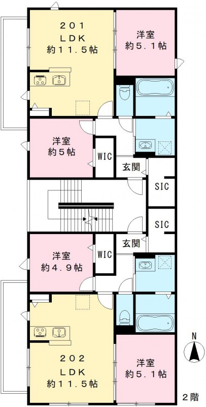 ユアメゾン 富松 302号室|尼崎市富松町(阪急神戸線塚口駅)のアパート間取 ユアメゾン 富松 302号室|尼崎市富松町(阪急神戸線塚口駅)のアパート間取