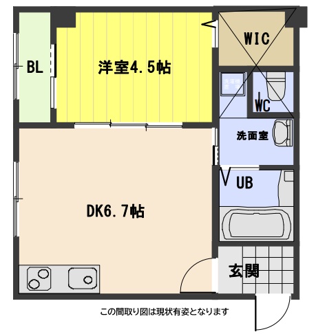 神戸市東灘区住吉宮町の賃貸物件間取画像