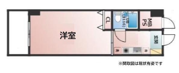 ライオンズマンション神戸元町第2 1210|神戸市中央区元町通(JR東海道本線(近畿)元町駅)のマンション間取 ライオンズマンション神戸元町第2 1210|神戸市中央区元町通(JR東海道本線(近畿)元町駅)のマンション間取