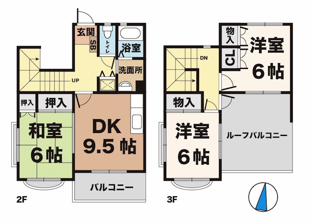 神戸市西区北別府の賃貸物件間取画像