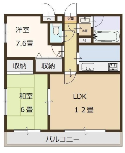 マジェスティ御影 201|神戸市東灘区御影石町(阪神本線御影駅)のマンション間取 マジェスティ御影 201|神戸市東灘区御影石町(阪神本線御影駅)のマンション間取