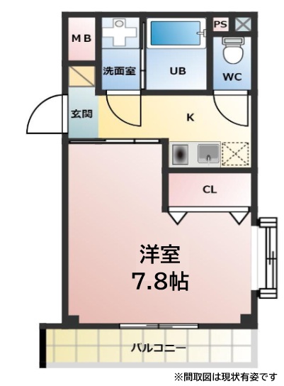 ERCity's Kamisawa 201|神戸市長田区大丸町(神戸市営地下鉄線上沢駅)のマンション間取 ERCity's Kamisawa 201|神戸市長田区大丸町(神戸市営地下鉄線上沢駅)のマンション間取
