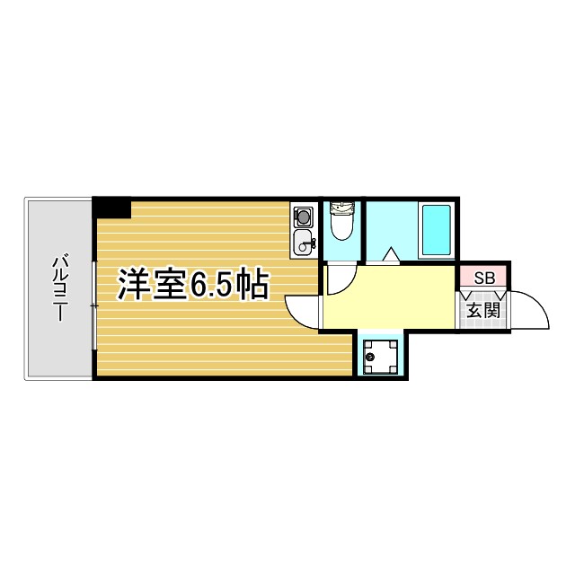 朝日プラザ湊川 906|神戸市兵庫区下沢通(神戸市営地下鉄線湊川公園駅)のマンション間取 朝日プラザ湊川 906|神戸市兵庫区下沢通(神戸市営地下鉄線湊川公園駅)のマンション間取