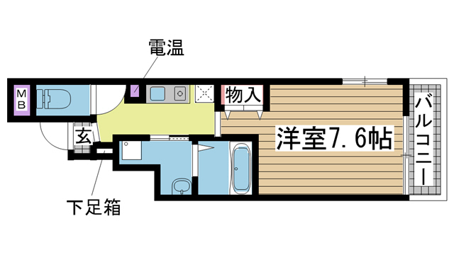 ルミナーレ中山手(エル中山手) 702|神戸市中央区中山手通(JR東海道本線(近畿)三ノ宮駅)のマンション間取 ルミナーレ中山手(エル中山手) 702|神戸市中央区中山手通(JR東海道本線(近畿)三ノ宮駅)のマンション間取