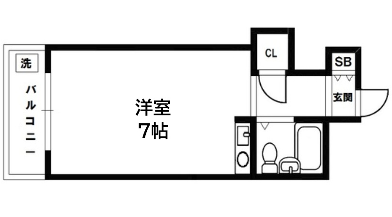 グレイス芦屋 303|神戸市東灘区深江本町(阪神本線深江駅)のマンション間取 グレイス芦屋 303|神戸市東灘区深江本町(阪神本線深江駅)のマンション間取