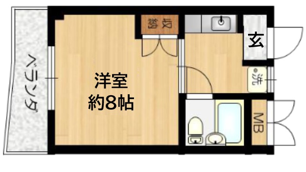 メゾンセレステ 704|神戸市須磨区戎町(山陽電鉄線板宿駅)のマンション間取 メゾンセレステ 704|神戸市須磨区戎町(山陽電鉄線板宿駅)のマンション間取