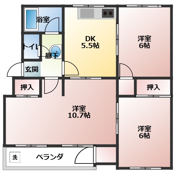 神戸市垂水区神陵台の賃貸