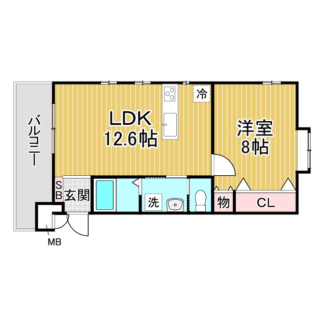 レシア舞子 303|神戸市垂水区舞子台(JR山陽本線舞子駅)のマンション間取 レシア舞子 303|神戸市垂水区舞子台(JR山陽本線舞子駅)のマンション間取