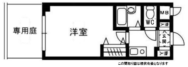 神戸市東灘区本山中町の賃貸物件間取画像