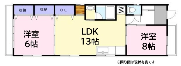 神戸市灘区倉石通の賃貸物件間取画像