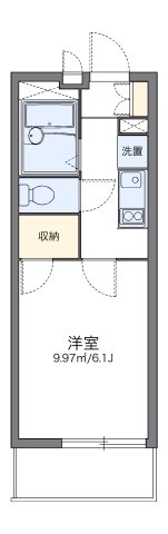 神戸市長田区東尻池町の賃貸物件間取画像
